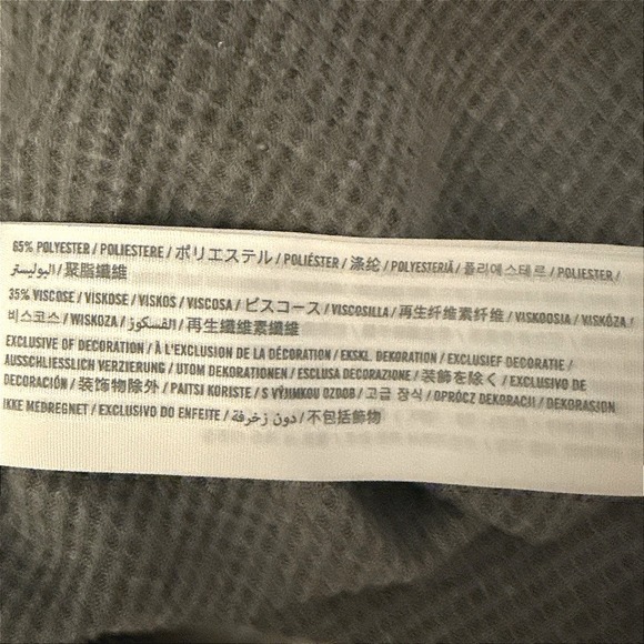 Hollister Grey Cropped Thermal Tee - Picture 6 of 7